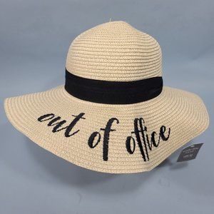 Brook & Bay Sun Hat UPF 50 Embroidered "Out of Office"